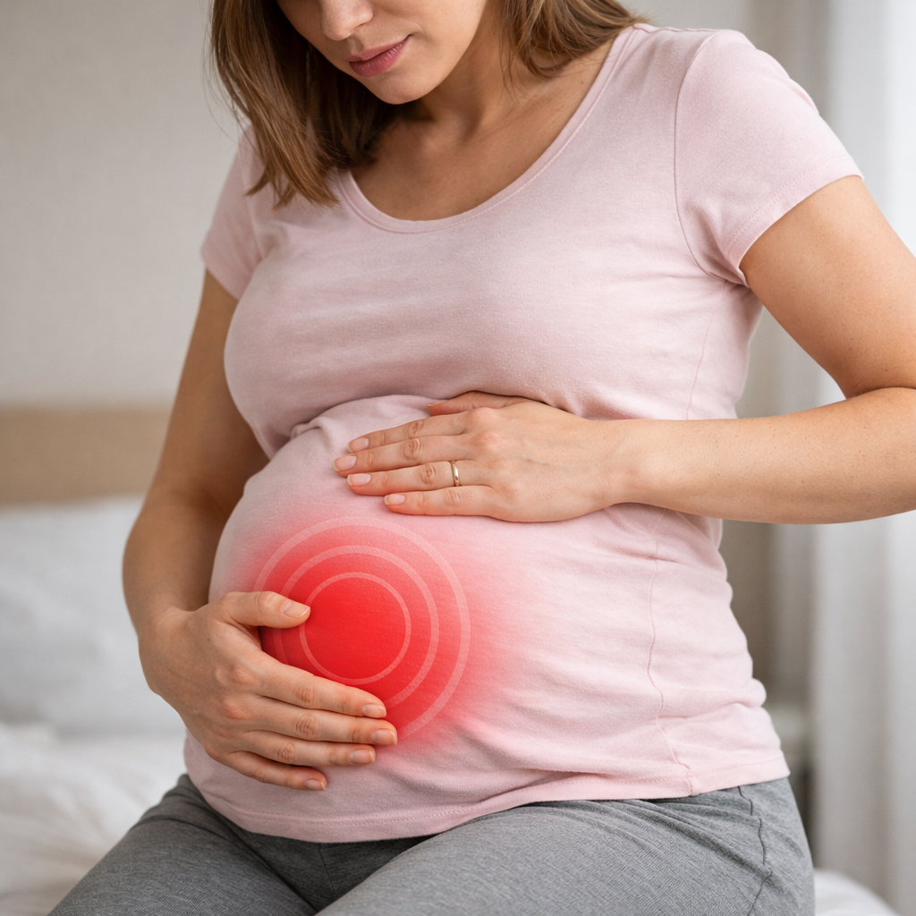 גורמים לבריחת שתן בנשים – לחץ על שלפוחית השתן במהלך הריון