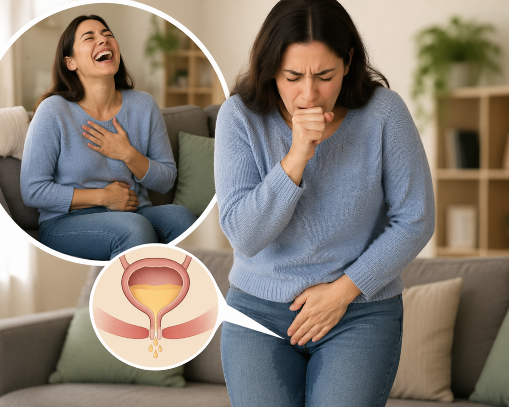 דליפת שתן בזמן שיעול או צחוק &ndash; למה זה קורה ואיך מטפלים?